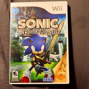 Sonic and the Black Knight Wii DVD Game